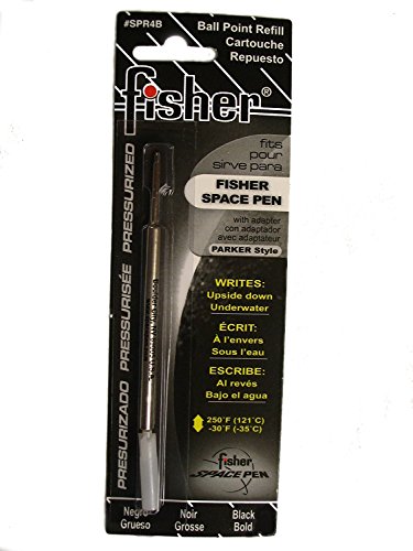 Fisher Refill Black Bold Point Ballpoint Pen - SPR4B