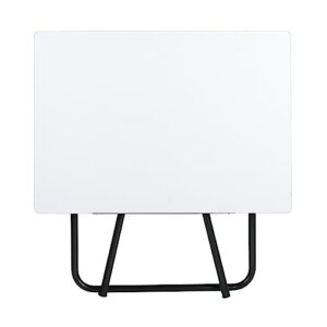 SD Studio Designs Ultima, Foldable Crafting Desk Top Angle and Height Adjustable Drafting Table, 42" W X 30" D, Black/White