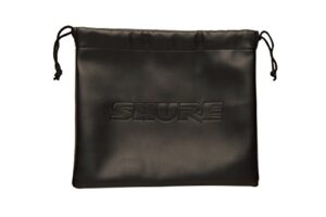 shure hpacp1 headphone carrying pouch for srh240a, srh240, srh440, srh550dj, srh750dj and srh840 professional headphones - black