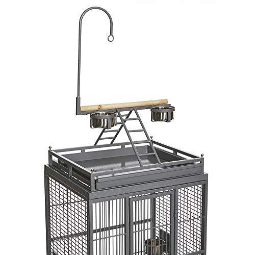 MidWest Homes for Pets Nina Bird Cage-Platinum Play Top