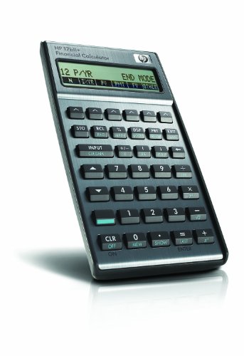 17bII Financial Calculator 22-Digit LCD 17bII Financial Calculator, 22-Digit LCD