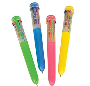 rhode island novelty 6.25 inch color shuttle pen, one pen