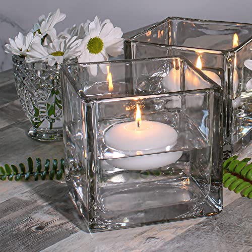 Richland Floating Candles 3" White Set of 12