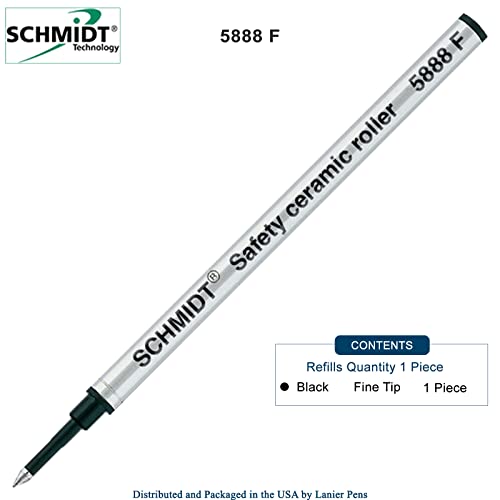 Schmidt 5888 Fine Rollerball Refill - Black Ink