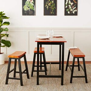 Crown Mark Tyler 4-Piece Counter Height Table Set