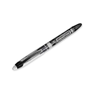 Paper Mate Liquid Flair Porous Point Pens, 0.8mm, Extra Fine Point, Black Ink, 4-Count