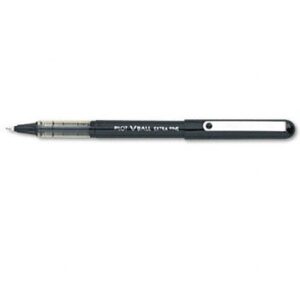 pilot vball liquid ink stick roller ball pen pen,vball,liq rollr,xf,bk (pack of4)