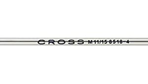 Cross Mini Ballpoint Pen Refill Leather Accessory Pens, Medium Black (8518-4)