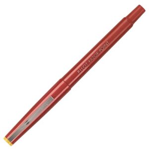 pilot razor point porous point pen marker,razor pt,x-fin,rd (pack of 6)