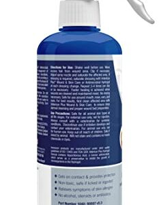 Vetericyn Plus All Animal Wound Care Hydrogel Spray | Healing Aid and Wound Protectant, Sprayable Gel to Relieve Dog, Cat, Horse Itchy Skin, Safe for All Animals. 16 ounces