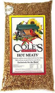 cole's hm05 hot meats bird seed, 5-pound