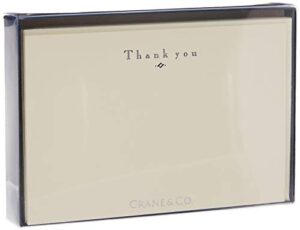 crane & co. navy hand engraved thank you cards (ct3116),10 cards / 10 lined envelopes