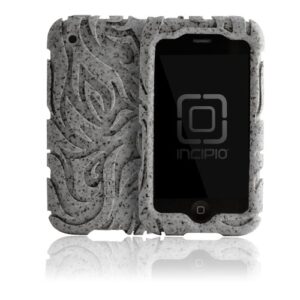 incipio iphone 3g/3gs tribal regrind eco case - 1 pack - carrying case - retail packaging - brown