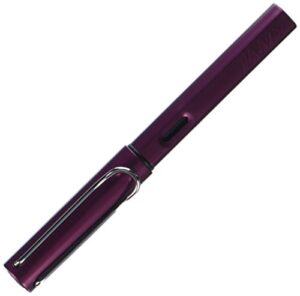 lamy al-star fountain pen purple broad