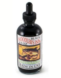 noodler's ink black 4.5 oz ink bottle eye dropper