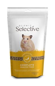 supreme petfoods science selective hamster foods, brown,natural,0.1 kg