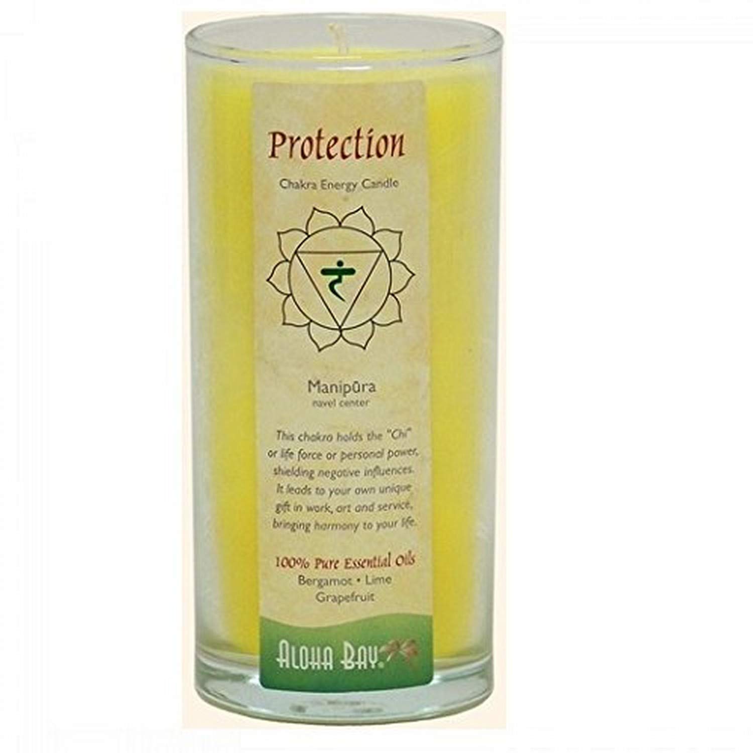 Aloha Bay Chakra Candle Jar, 11 OZ, Protection