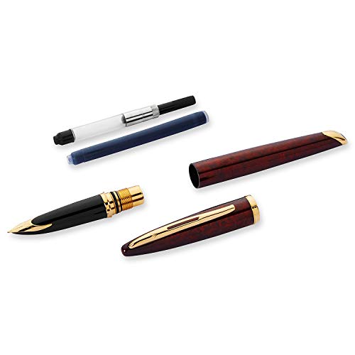 Waterman Carene Amber Shimmer Fountain Pen, Fine Point (S0700860)