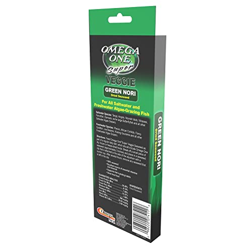 Omega One Seaweed, Green, 24 Sheets, 0.8 oz