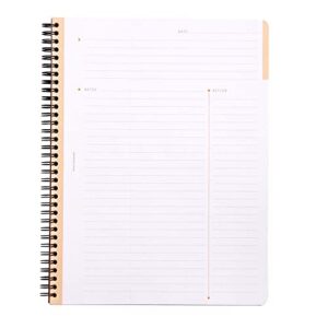 Rhodia Wirebound Meeting Book, A4+, Pre-Printed - Black