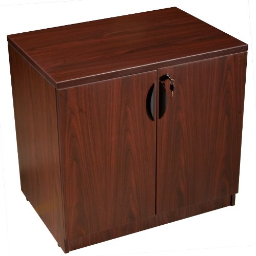 Boss Storage Cabinet, Mahogany