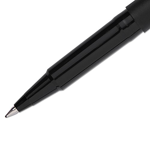 Sanford Uniball Roller Stick Pen, 0.5Mm Micro Point, Black Ink, Dozen (60151)