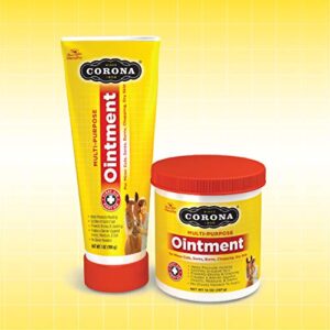 Corona Ointment for Horses | Lanolin-Based Formula Helps Sooth Irritation | 7 Ounces