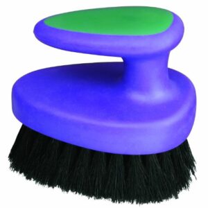 Conair Equine FX Face Finishing Brush, Equine Professional Grooming, Green/Purple