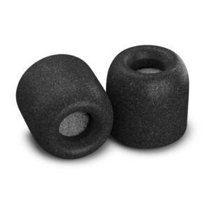 comply foam 400 series replacement ear tips for bose quiet comfort 20, sennheiser ie 300, campfire audio, 7hertz, nuraloop & more | ultimate comfort | unshakeable fit|techdefender | small, 3 pairs