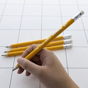 BAZIC #2 The First Jumbo Premium Yellow Pencil (4/pack)