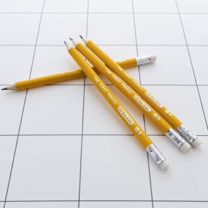 BAZIC #2 The First Jumbo Premium Yellow Pencil (4/pack)