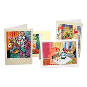 caspari matisse boxed note cards - 8 note cards & envelopes