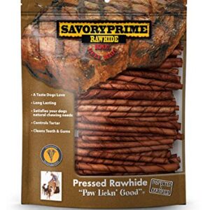 Savory Prime 100-Pack Basted Twist Sticks, 5-Inch, Brown