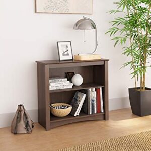 Prepac Home Office Espresso 2-shelf Bookcase