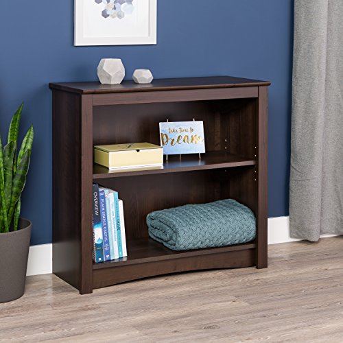 Prepac Home Office Espresso 2-shelf Bookcase