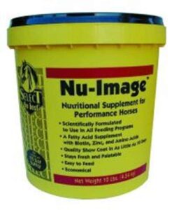 richdel nu-image hoof and coat support for horses, 10 pound container