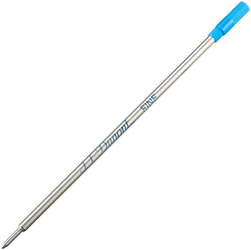 S Te Dupont 40870 Ballpoint Pen, Oil-Based, Refill, F Fine Point, Blue