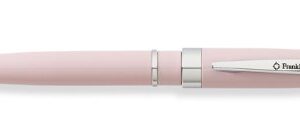 Franklin Covey, Bristol Mini Journal Ballpoint Pen, Pink Lacquer with Chrome, by Cross (FC0052IM-3)