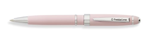 Franklin Covey, Bristol Mini Journal Ballpoint Pen, Pink Lacquer with Chrome, by Cross (FC0052IM-3)