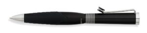 franklin covey norwich, ballpoint pen, raven black and chrome with rubberized grip, by cross (fc0062im-1)