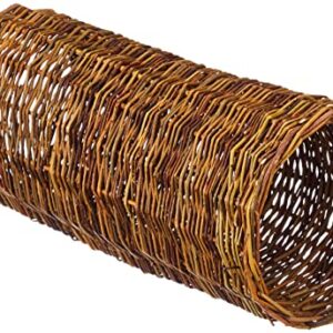 TRIXIE Wicker Tunnel for Guinea Pigs, 33 x 15 cm