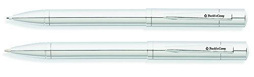 Franklin Covey Greenwich Chrome Ballpoint Pen & 0.9mm Pencil Set