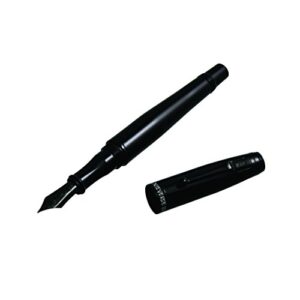 monteverde invincia color fusion fountain pen, stealth black, medium nib (mv41137)