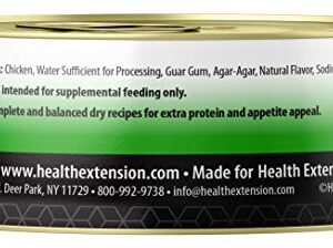 Health Extension Wet Dog Food, Gluten and Grain-Free, Healthy Natural Food Canned for Puppies, Chicken Recipe (5.5 Oz / 156 g) (Pack of 24)