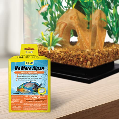 Tetra No More Algae Tablets, 8 tablets, Controls Algae in Aquariums