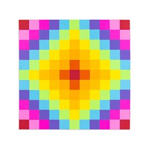 Hygloss Mosaic Squares -  Bright Cardstock Squares - 1 Inch x 1 Inch - Great for Arts & Crafts, DIY Projects, Classroom Activities & Much More - 10 Assorted Colors - 1, 000 Squares