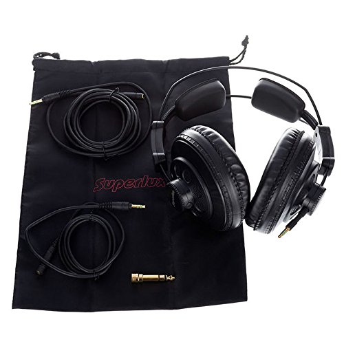 Superlux HD668B Dynamic Semi-Open Headphones