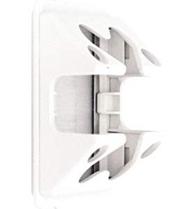 Legrand - OnQ HDMI In-Wall Connection Kit for Cable Management, Cable Pass Through Strap Conceals Cabling Behind the Wall, White, 2 Count, HT2000WHV1