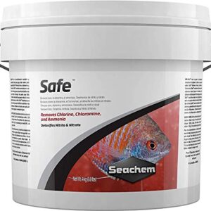 Seachem Safe Concentrated Dry Conditioner for Fresh and Salt Water, 8.8 Pound Container