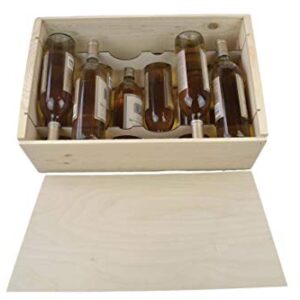 Twelve Bottle Wine Box with Slide Top